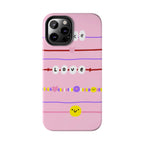 Bestie Bracelets Phone Case (Apple & Android) - Pink Sweetheart