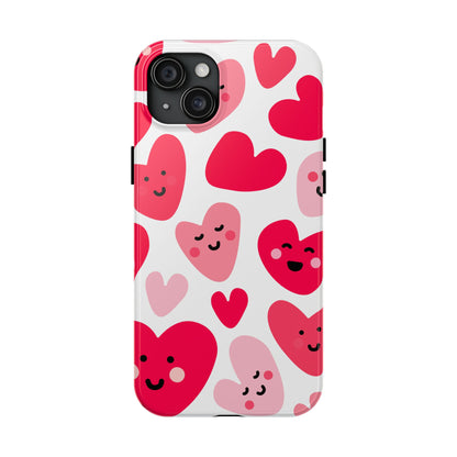 Happy Hearts Phone Case