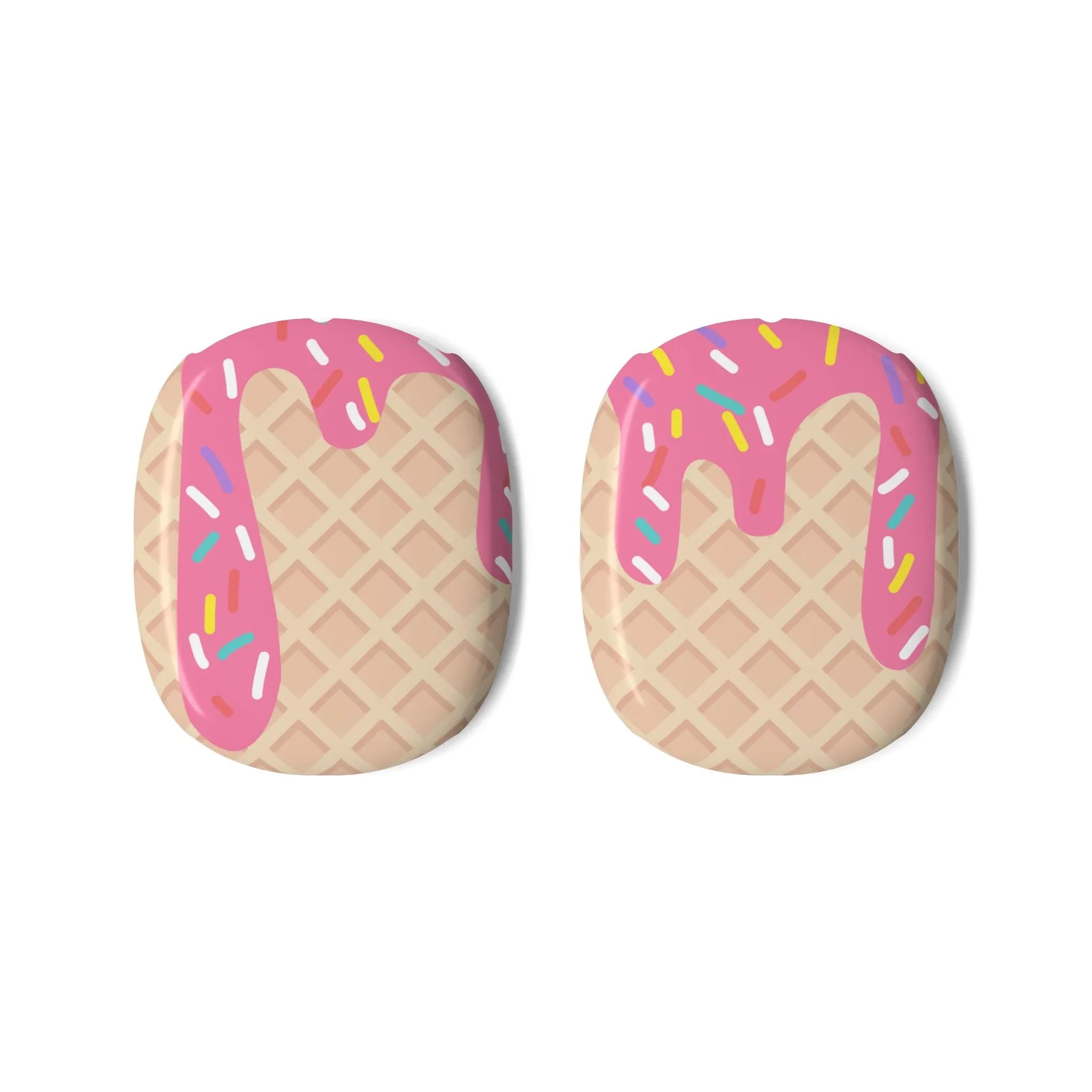 Ice Cream Cone AirPods Max Shell Case - Pink Sweetheart