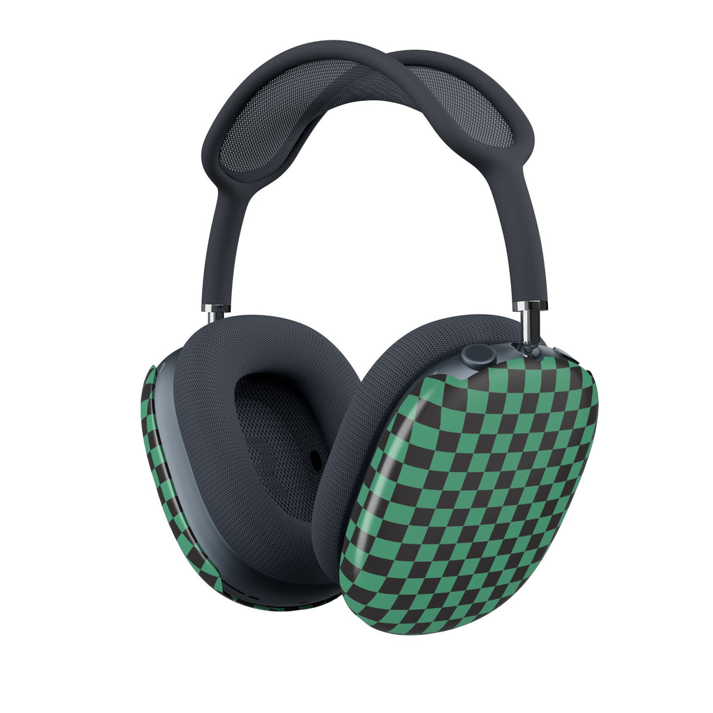 Checkered Kimono AirPods Max Shell Case
