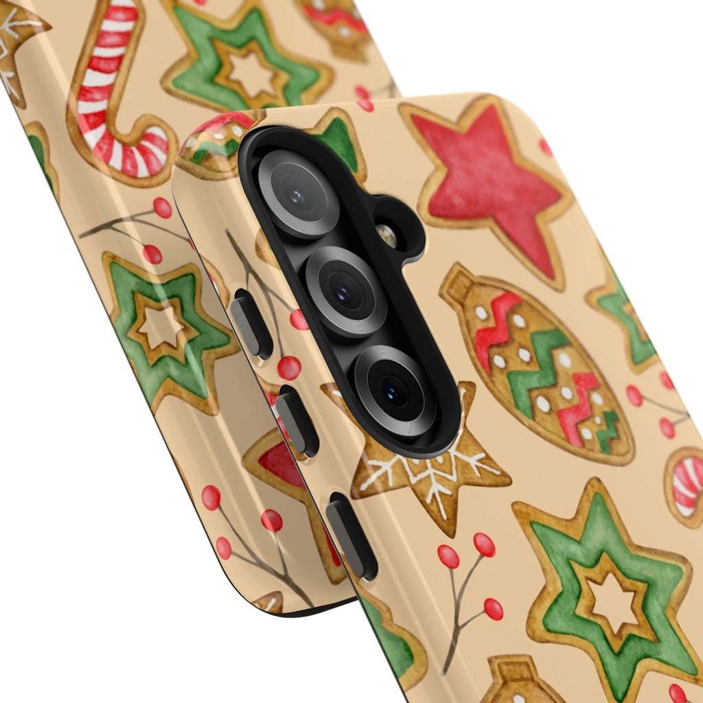 Xmas Holiday Cheer Phone Case (Apple & Android) - Pink Sweetheart