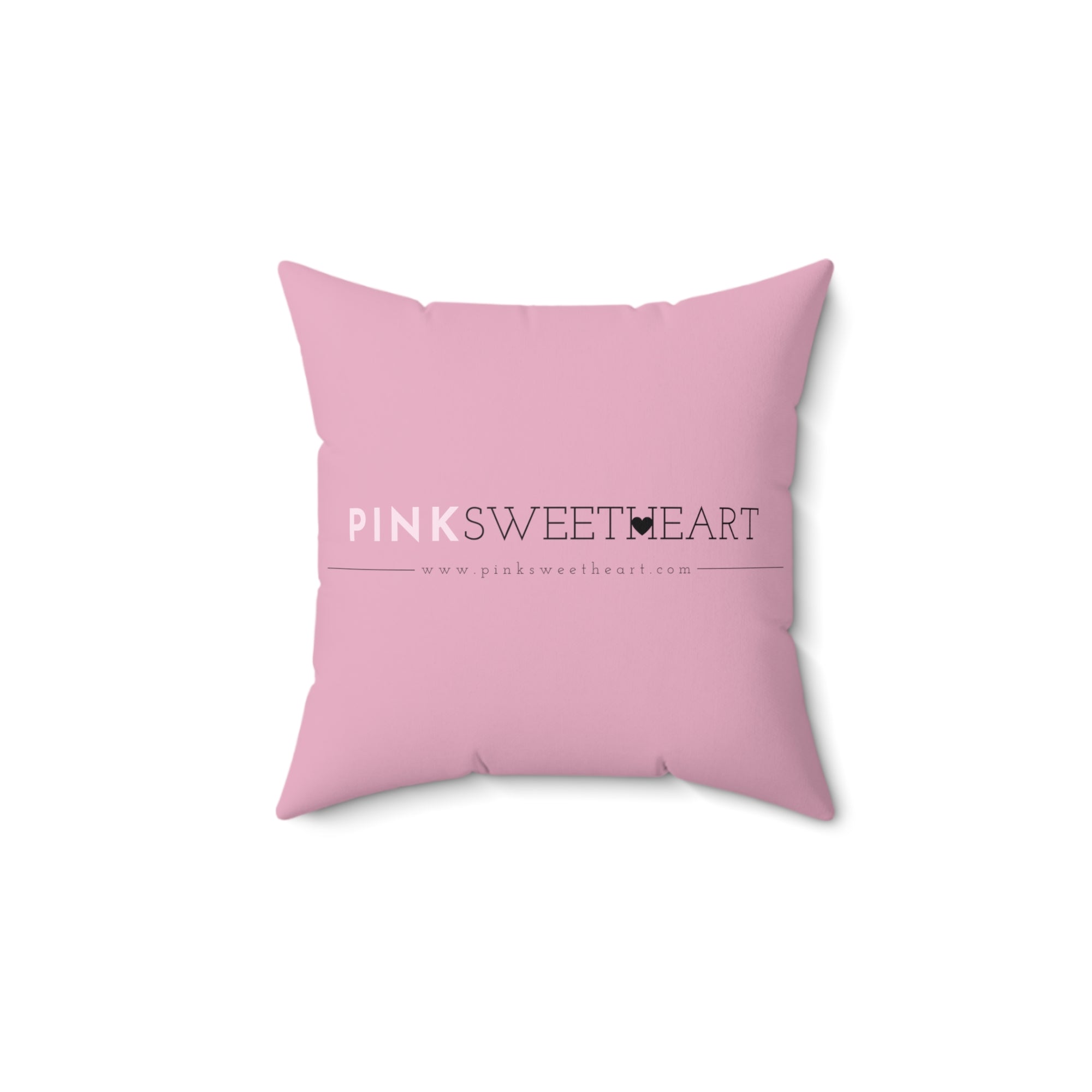 Pink Sweetheart Square Pillow