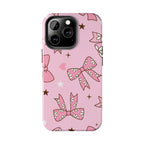Pretty Pink Bows Phone Case (Apple & Android) - Pink Sweetheart