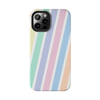 Pretty Pastel Lines Phone Case (Apple & Android)