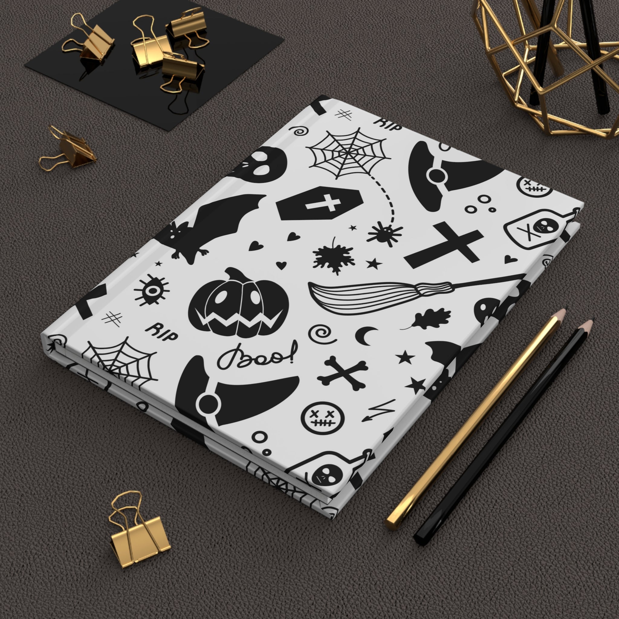 Poción de bruja Cuaderno de tapa dura Mate