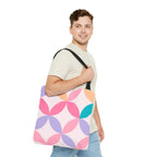 Pastel Geometric Tote Bag