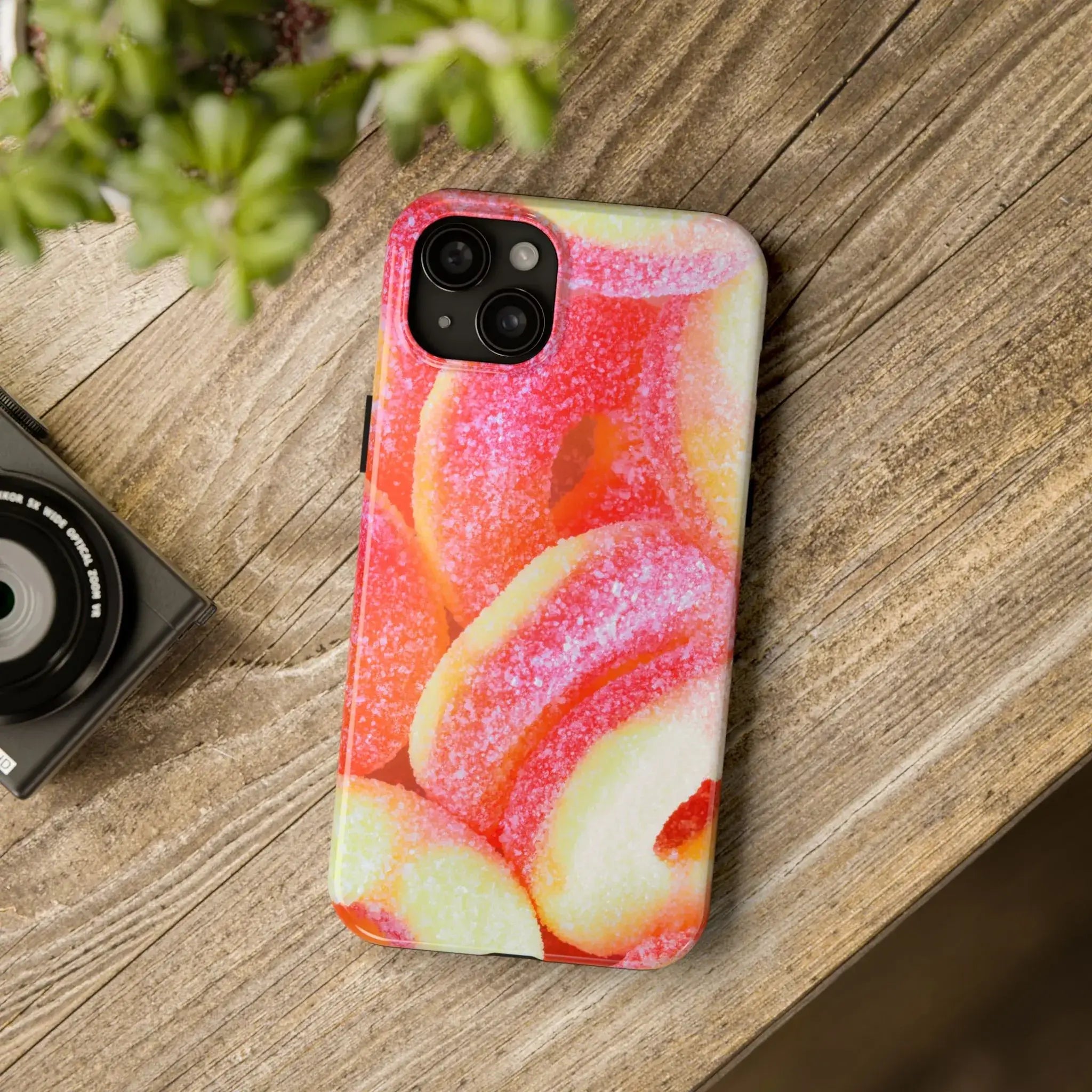 Sour Peach Ringz Phone Case (Apple & Android) - Pink Sweetheart