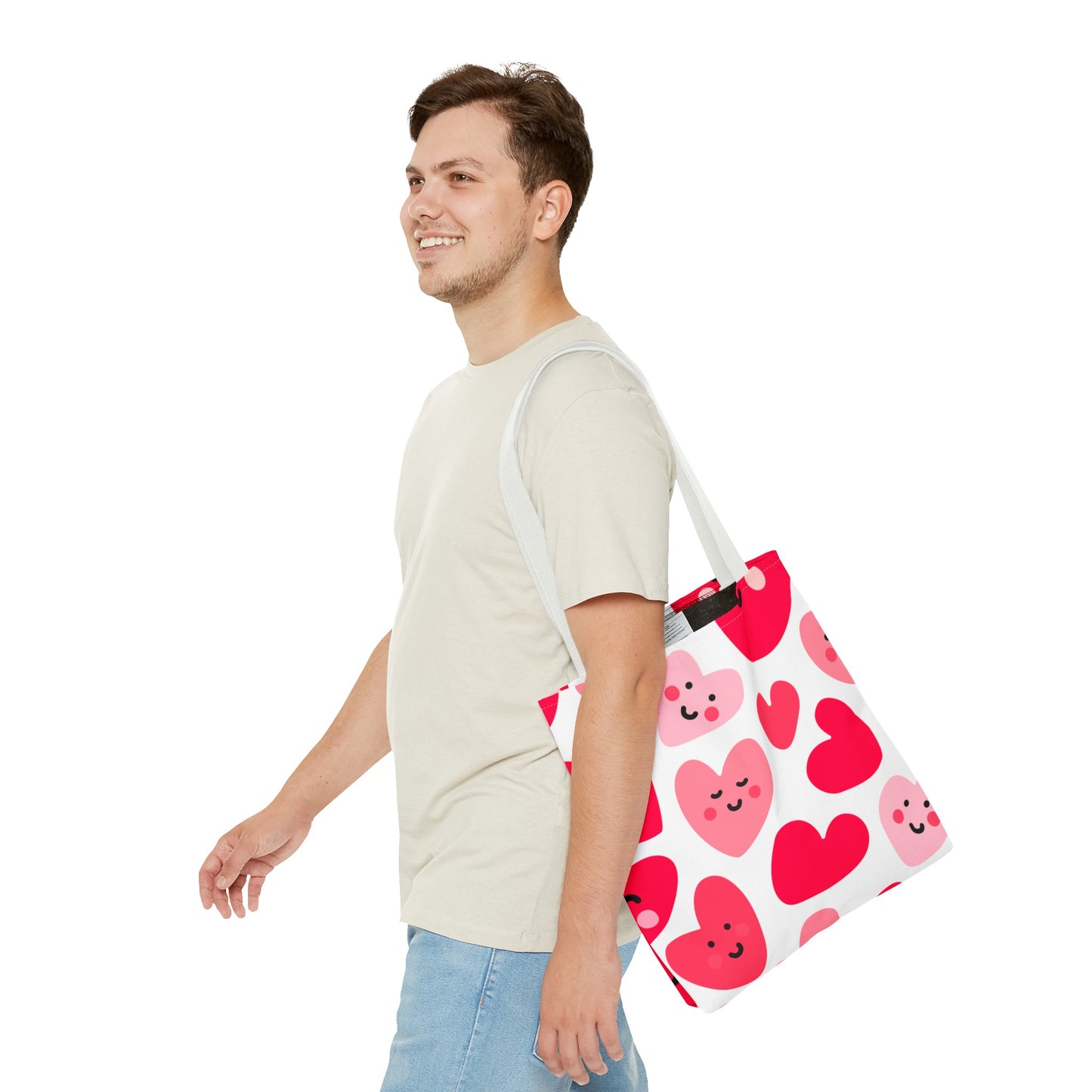 Happy Little Hearts Tote Bag