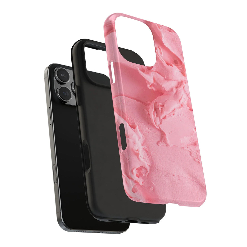 Yummy Pink Frosting Phone Case (Apple & Android) - Pink Sweetheart