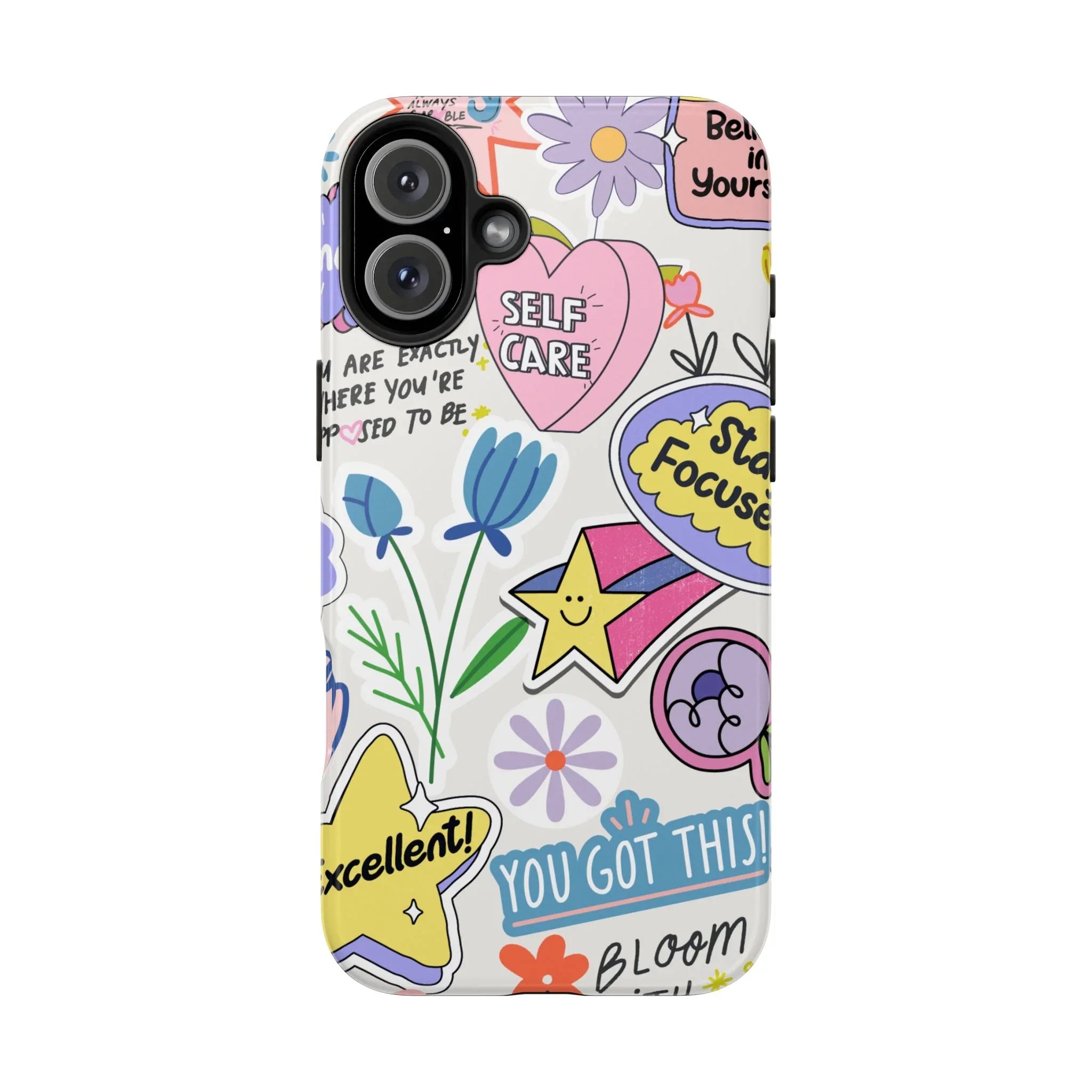 Motivational Phone Case (Apple & Android) - Pink Sweetheart