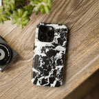 Black & White Shattered Phone Case (Apple & Android)
