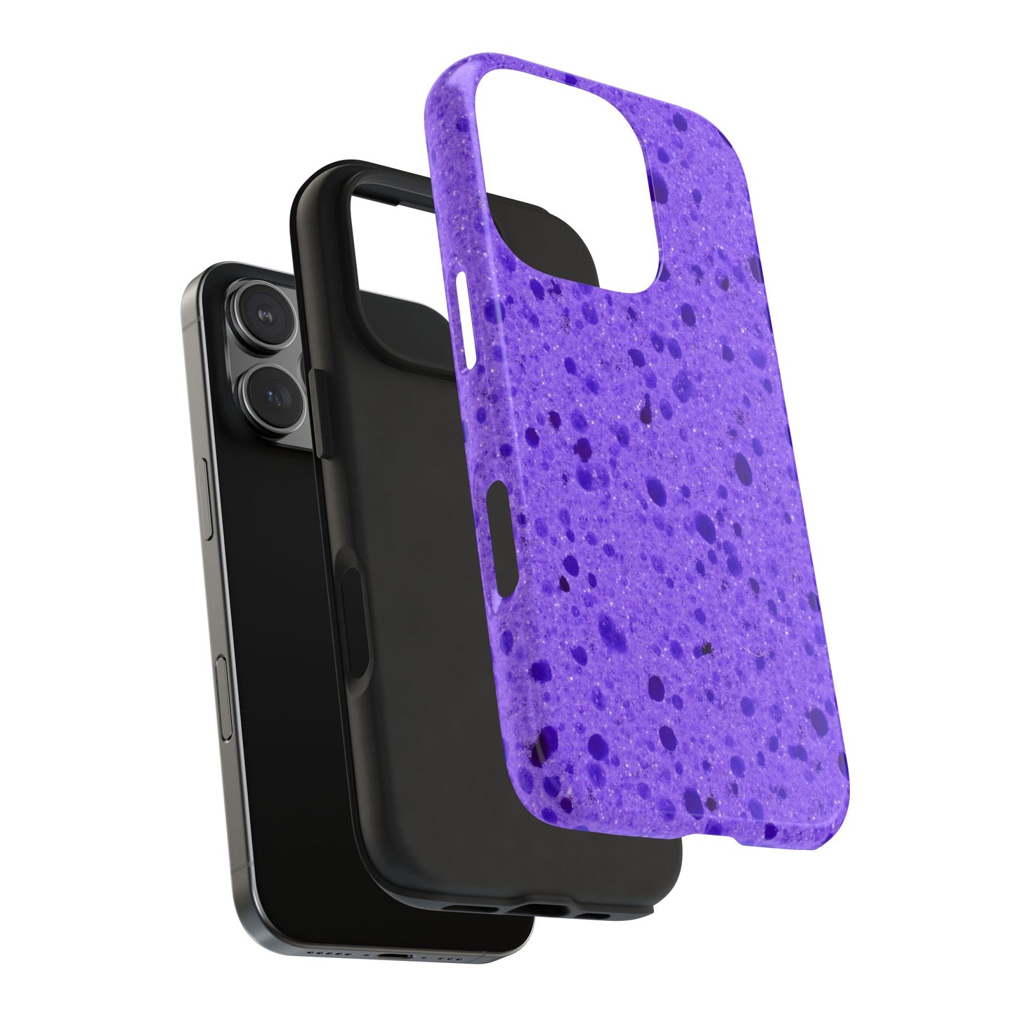 Purple Sponge Phone Case