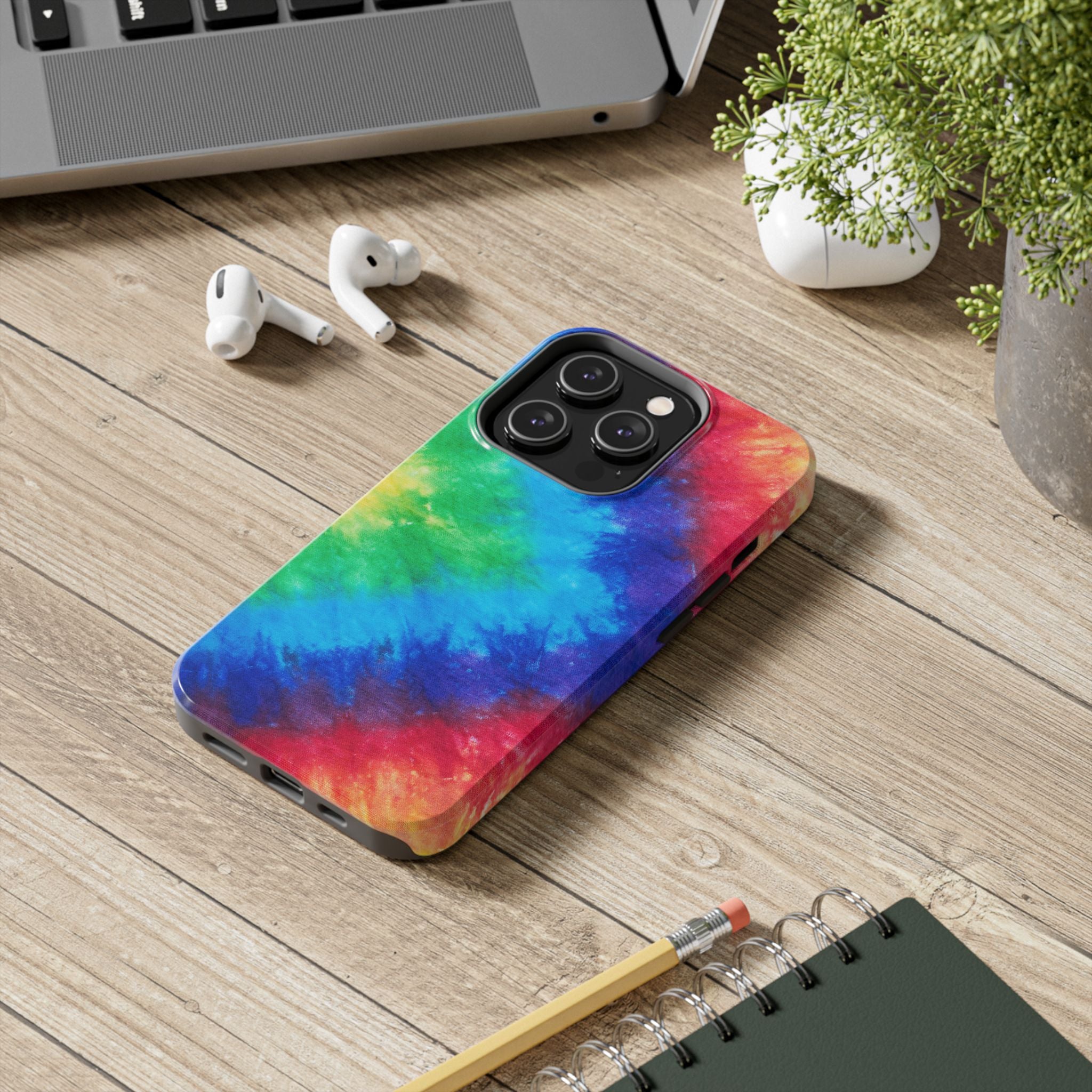 Rainbow Tie Dye Phone Case (Apple & Android)