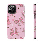 Pretty Pink Bows Phone Case (Apple & Android) - Pink Sweetheart