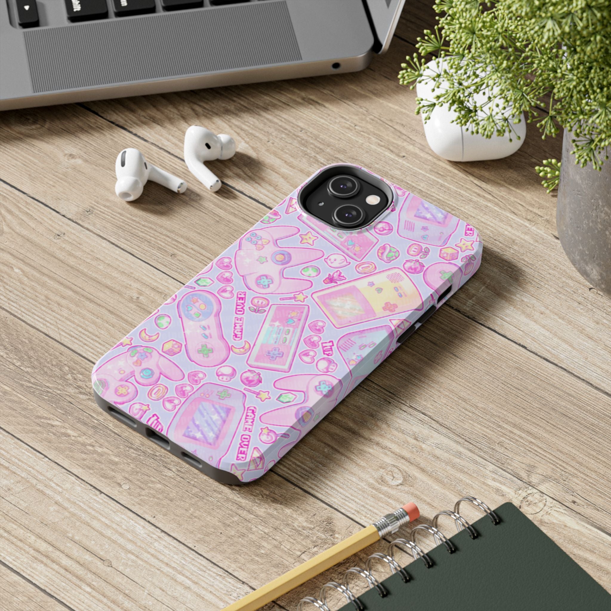 Pink Gamer Girl Phone Case (Apple & Android)