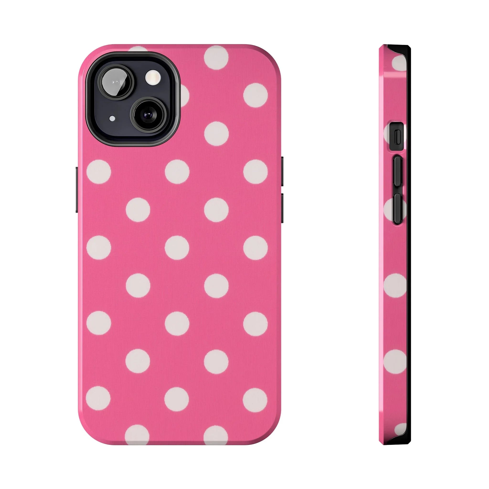 Pink Polka Dot Phone Case (Apple & Android) - Pink Sweetheart