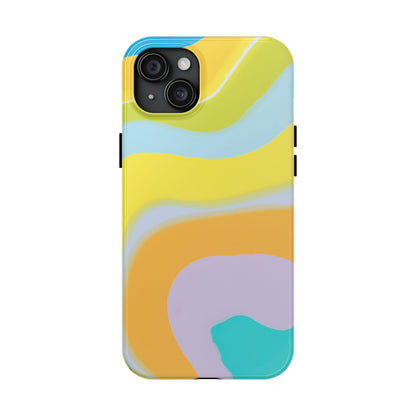 Colorful Pastel Marble Pattern Phone Case