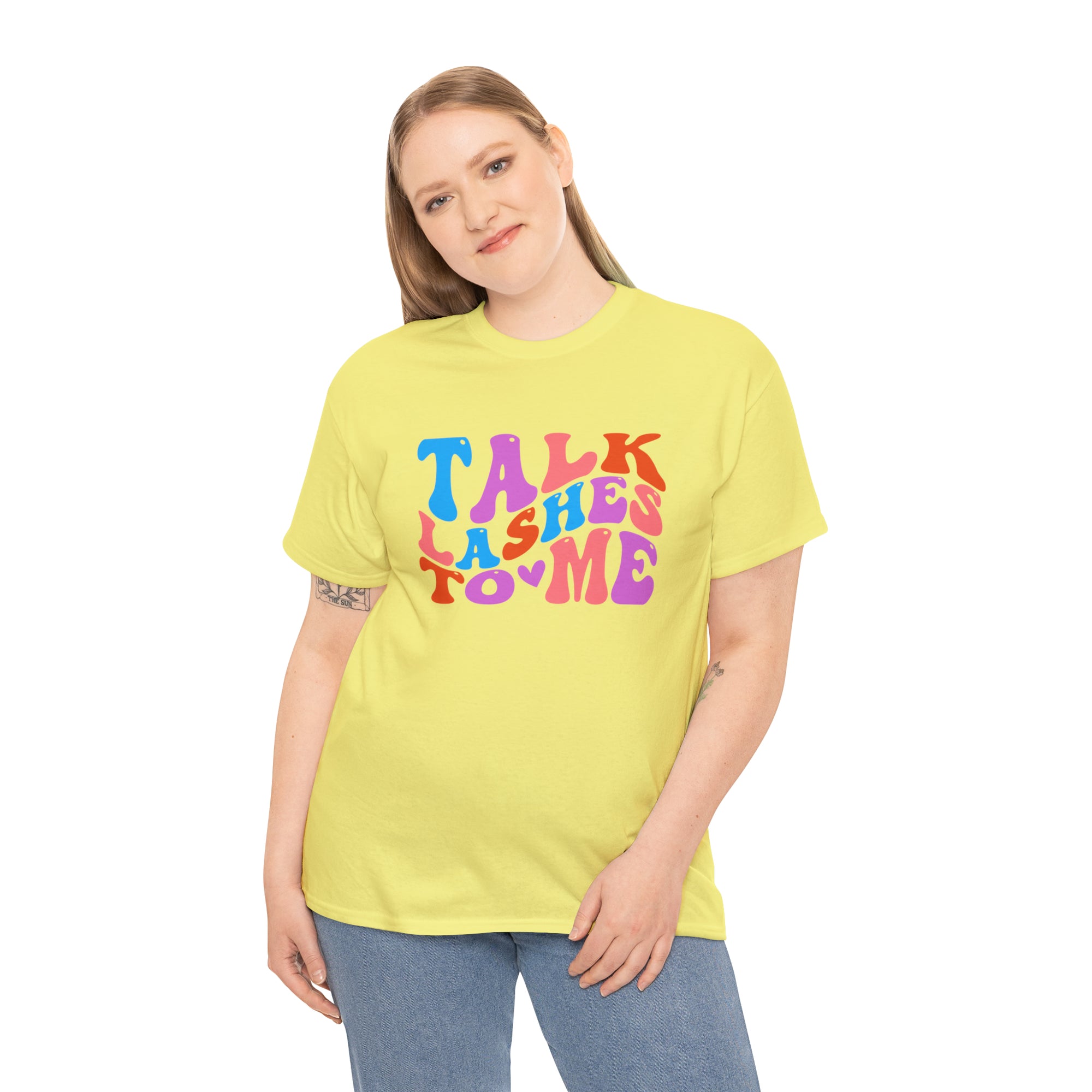 Talk Lashes to Me Cotton Tee