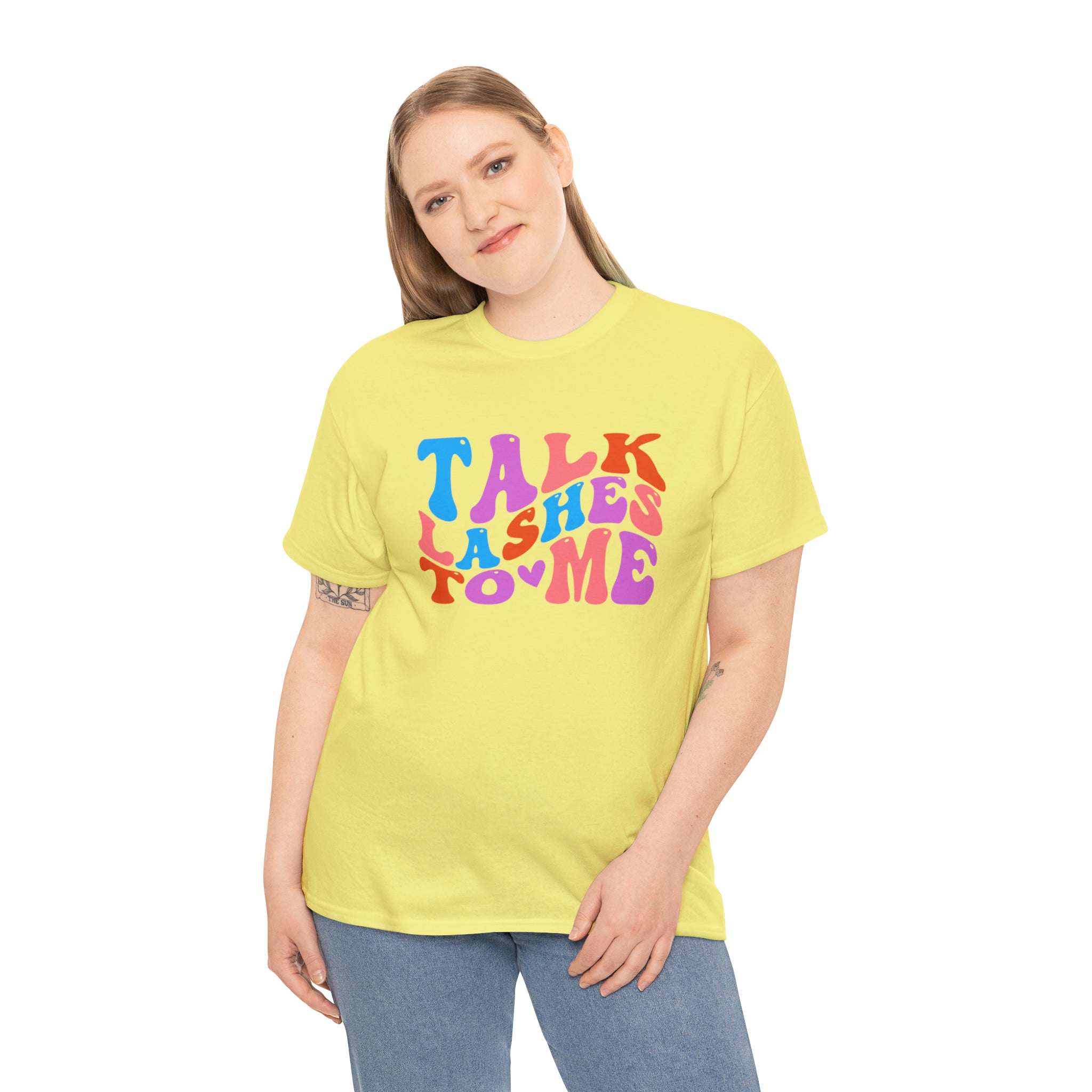 Talk Lashes to Me Cotton Tee