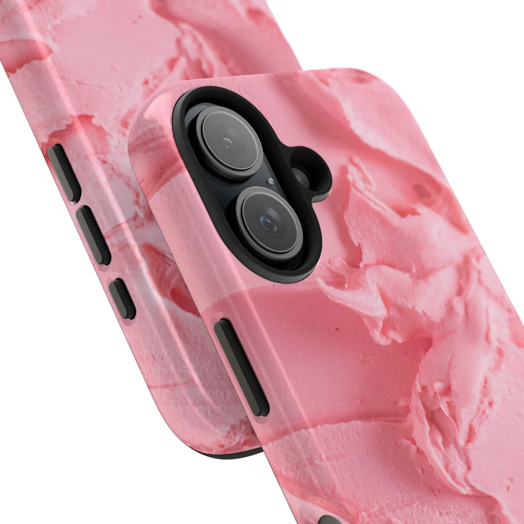 Yummy Pink Frosting Phone Case (Apple & Android) - Pink Sweetheart