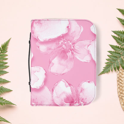 Dainty Pink Floral Book Cover