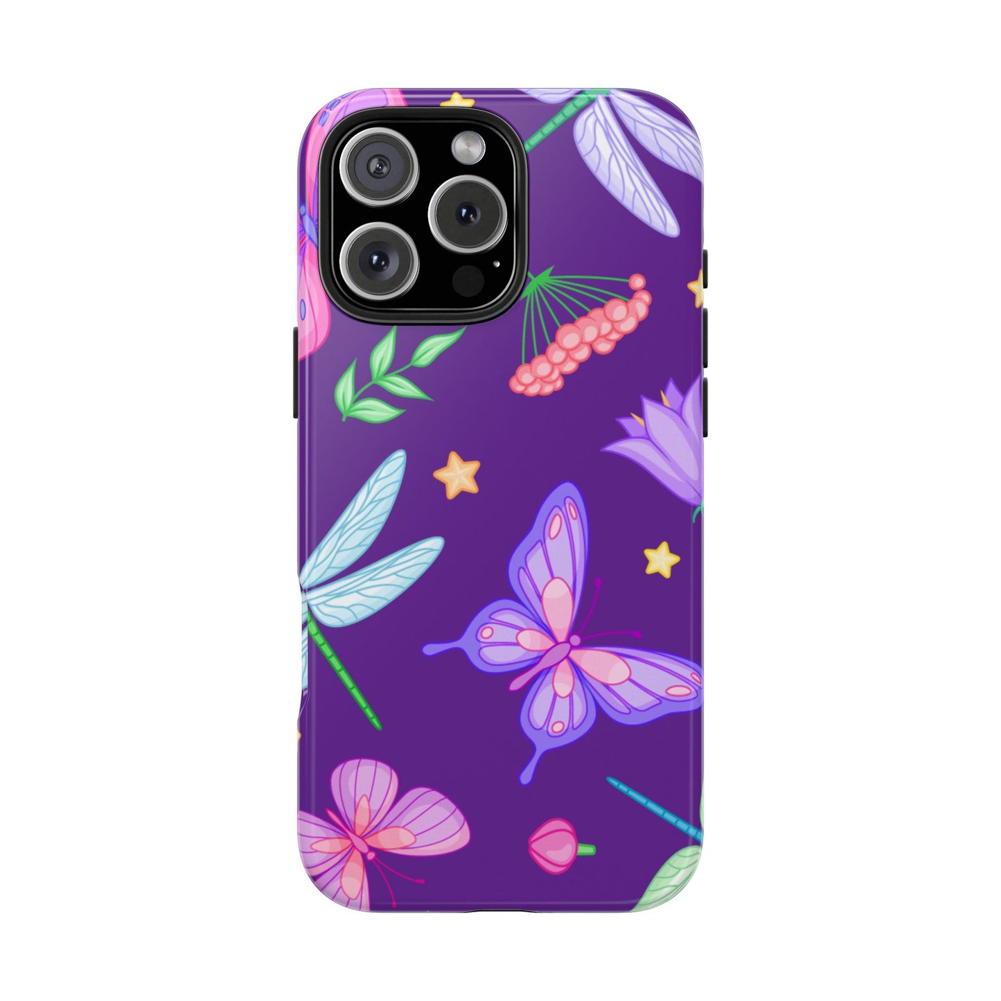 Purple Majestic Butterfly Phone Case