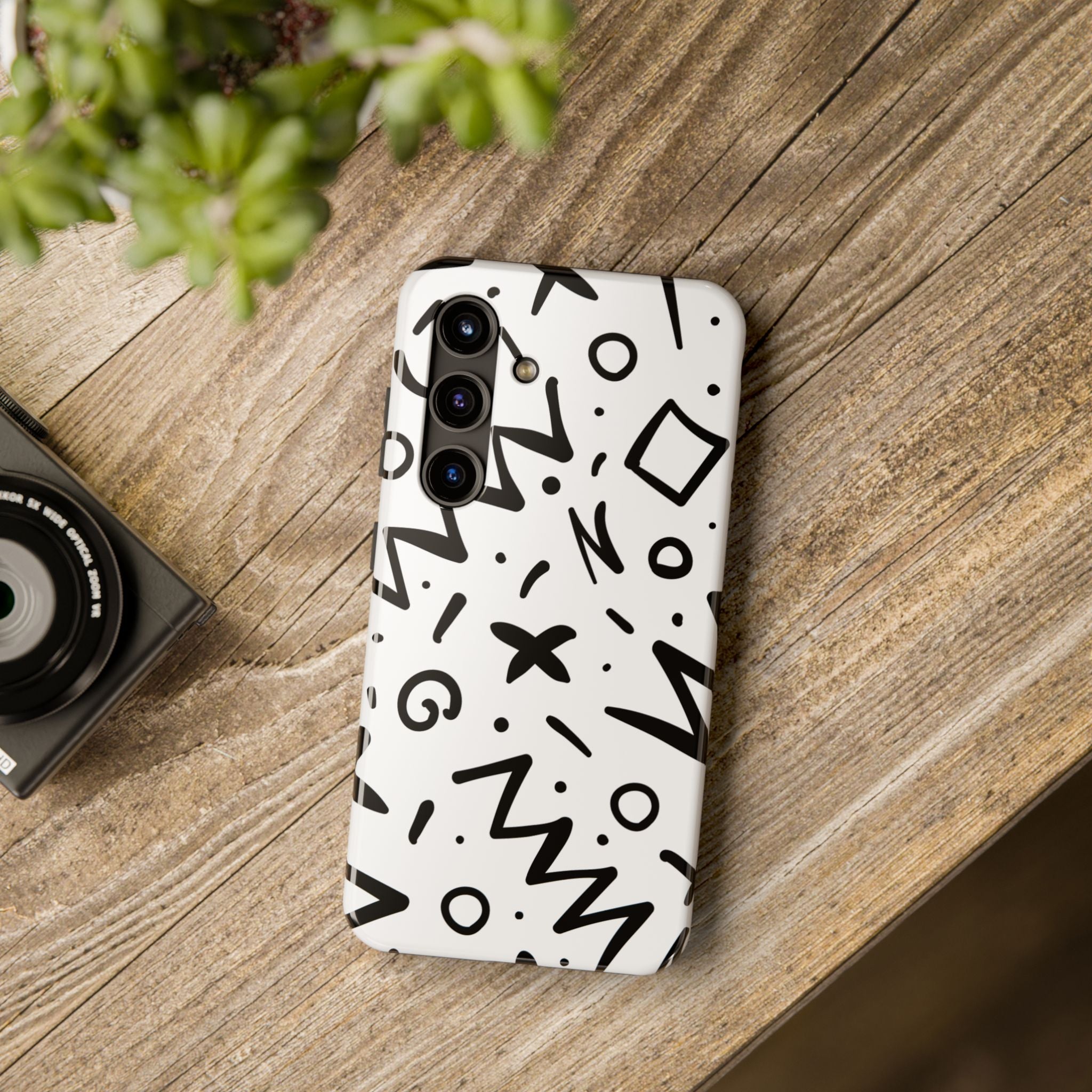 Abstract Memphis Pattern Phone Case (Apple & Android)