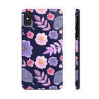 Purple Florals Phone Case (Apple & Android)