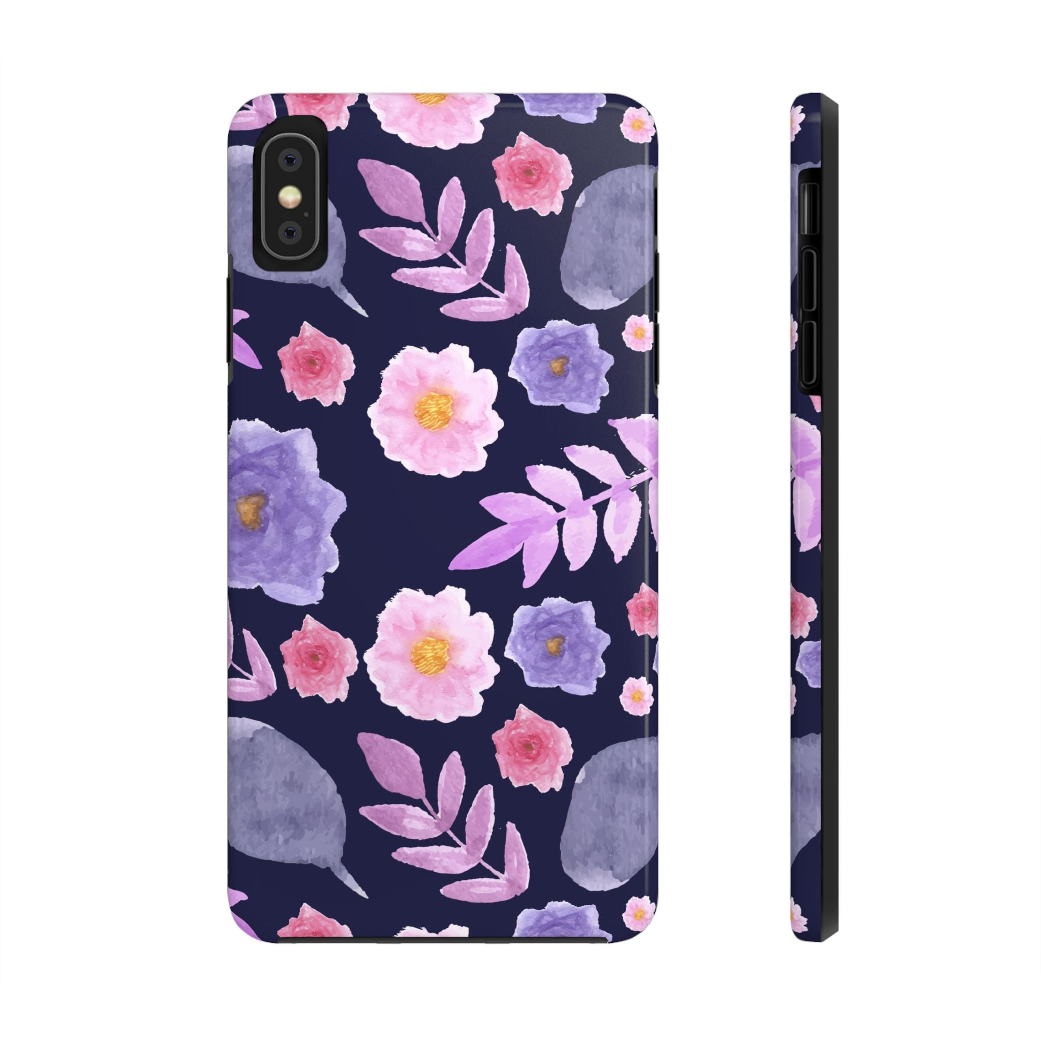 Purple Florals Phone Case (Apple & Android)