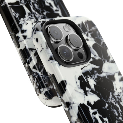 Black & White Shattered Phone Case