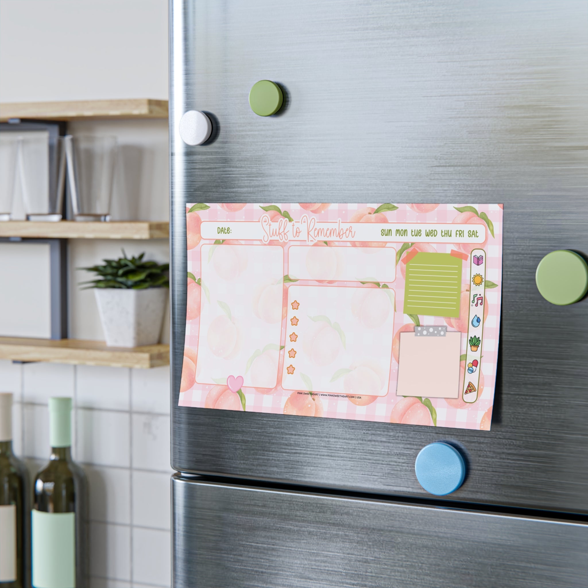 Sweet Southern Peach Sticky Note Pad