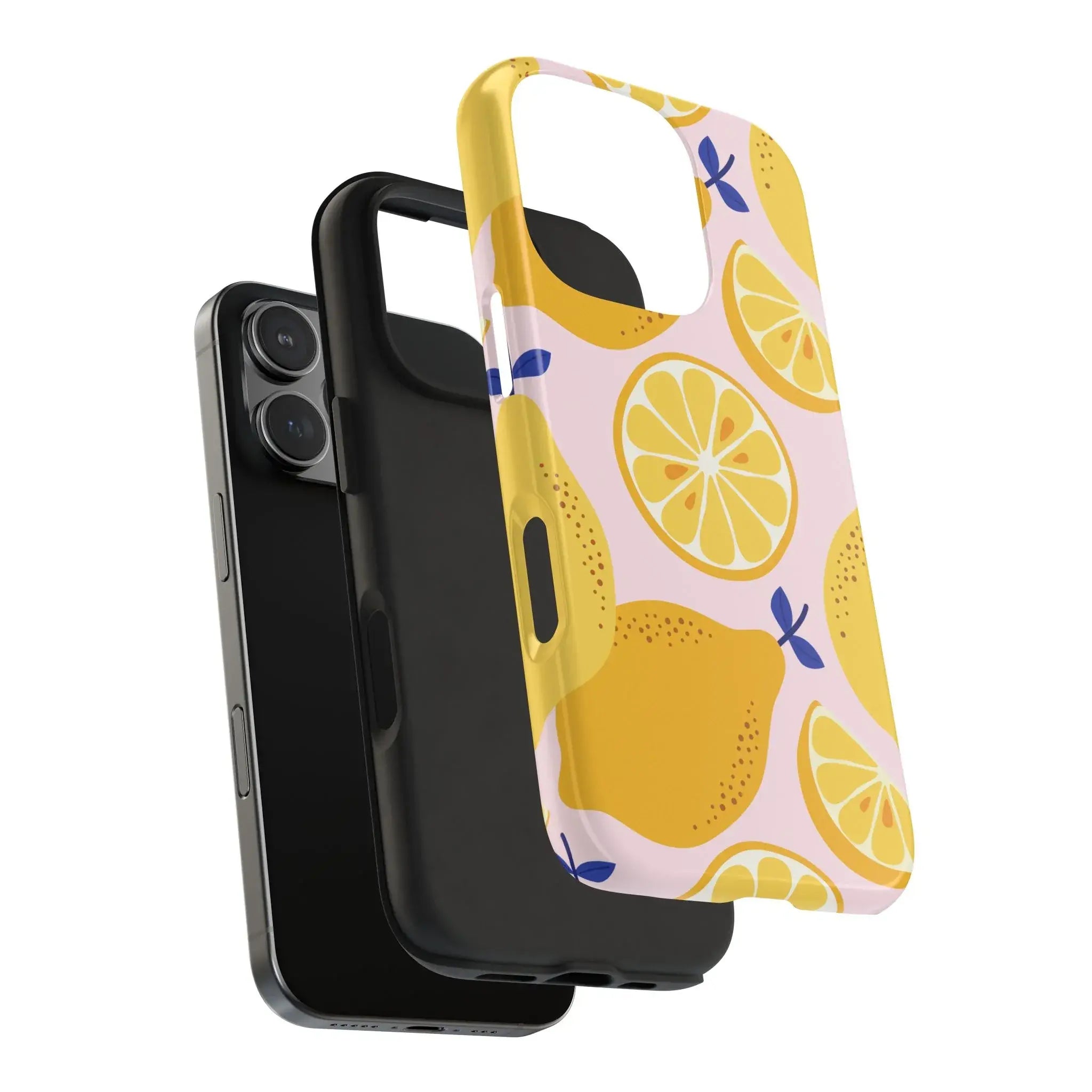 Sour Lemon Drop Phone Case (Apple & Android) - Pink Sweetheart