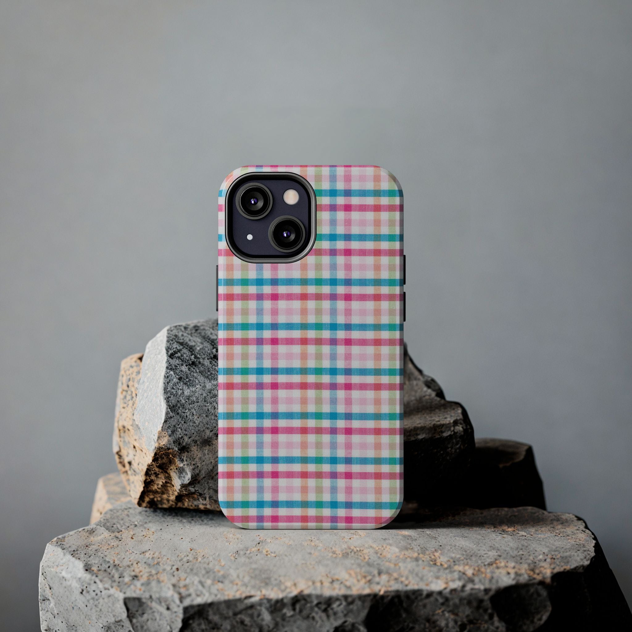 Checked Pattern Phone Case (Apple & Android)