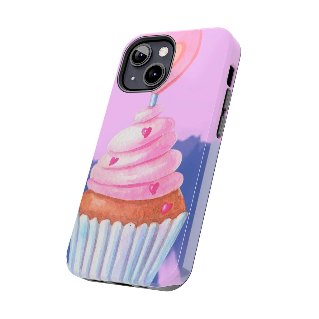 Cutie Cupcake Phone Case (Apple & Android) - Pink Sweetheart
