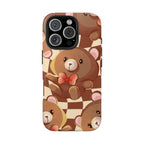 Retro Brown Bear Phone Case (Apple & Android)