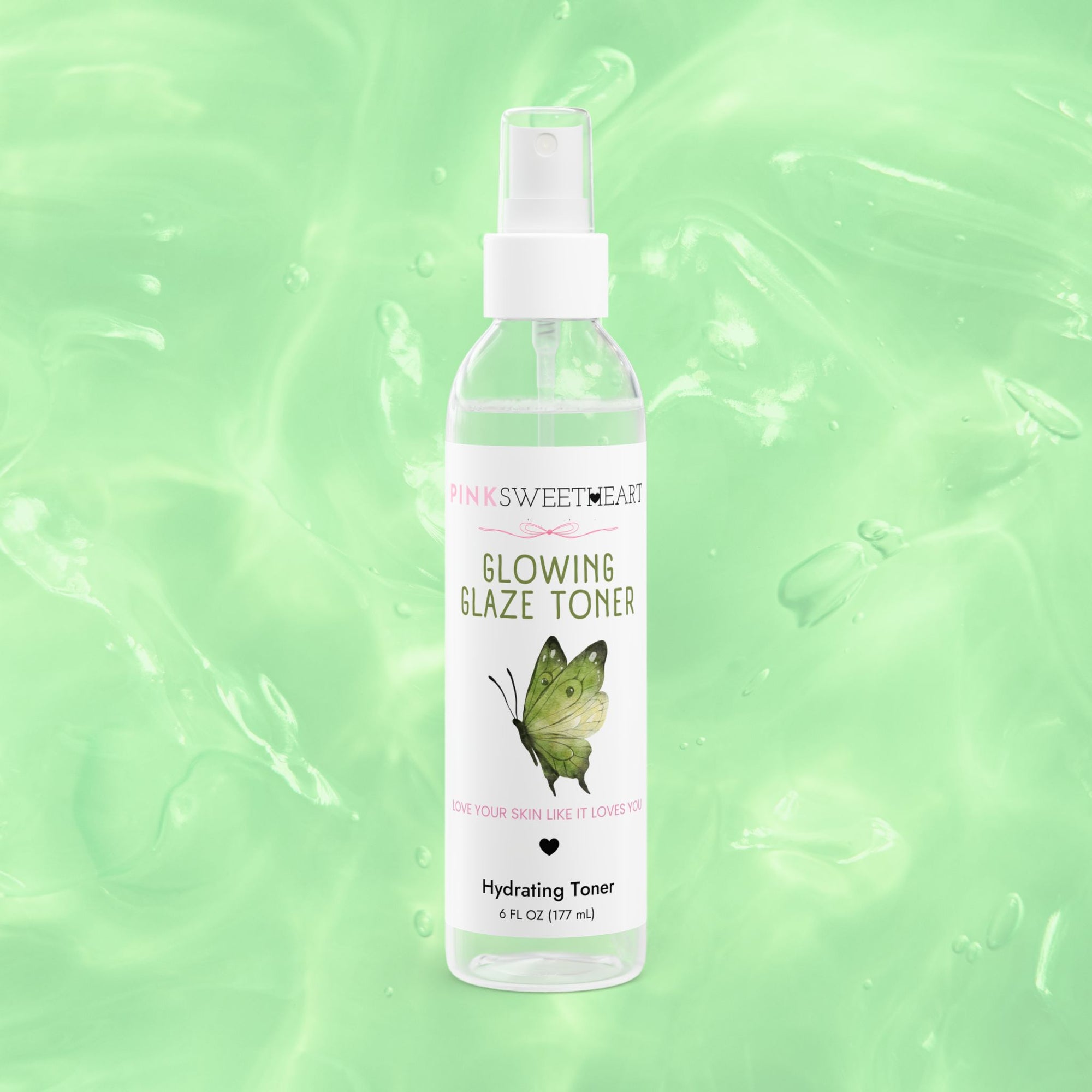 Skincare: Glowing Glaze Hydrating Toner 6oz