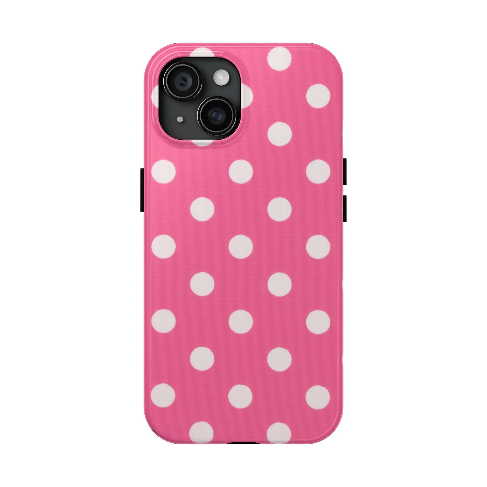 Pink Polka Dot Phone Case (Apple & Android)