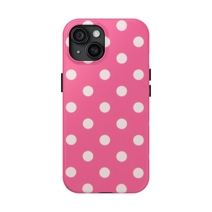 Pink Polka Dot Phone Case