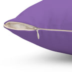 Doing It For Likes Square Pillow - Purple
