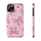 Pretty Pink Bows Phone Case (Apple & Android) - Pink Sweetheart