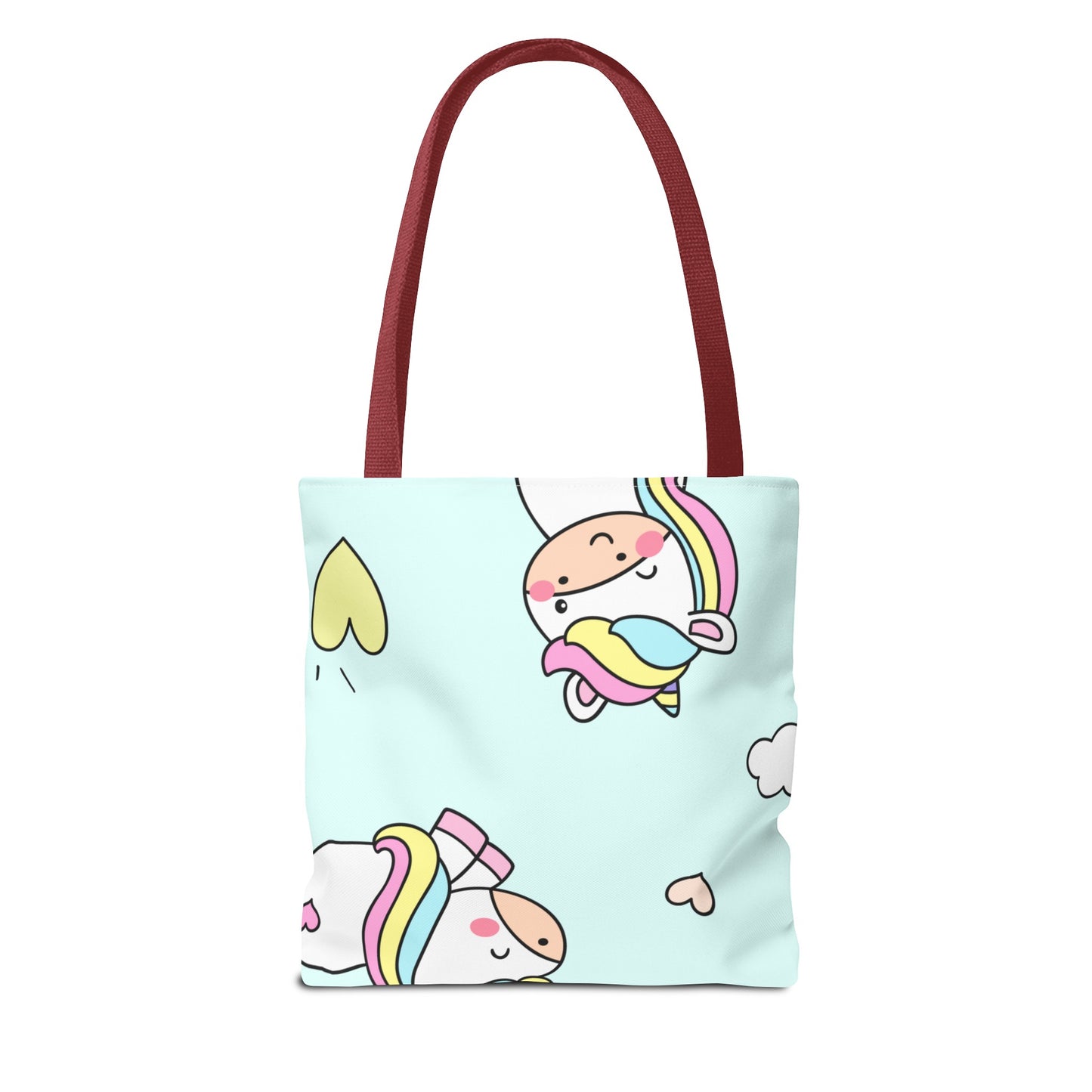 Cute Chibi Unicorn Tote Bag