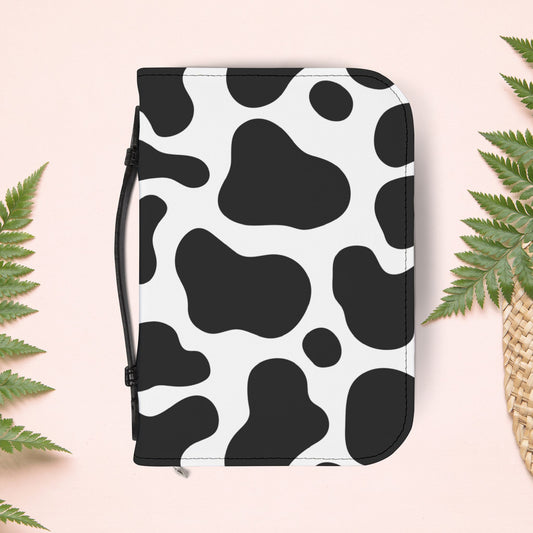 Classic Cow Print Book Cover