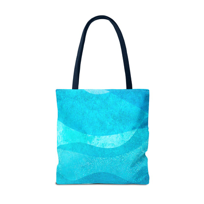 Blue Waves Tote Bag