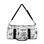 Black and White Christmas Duffel Bag