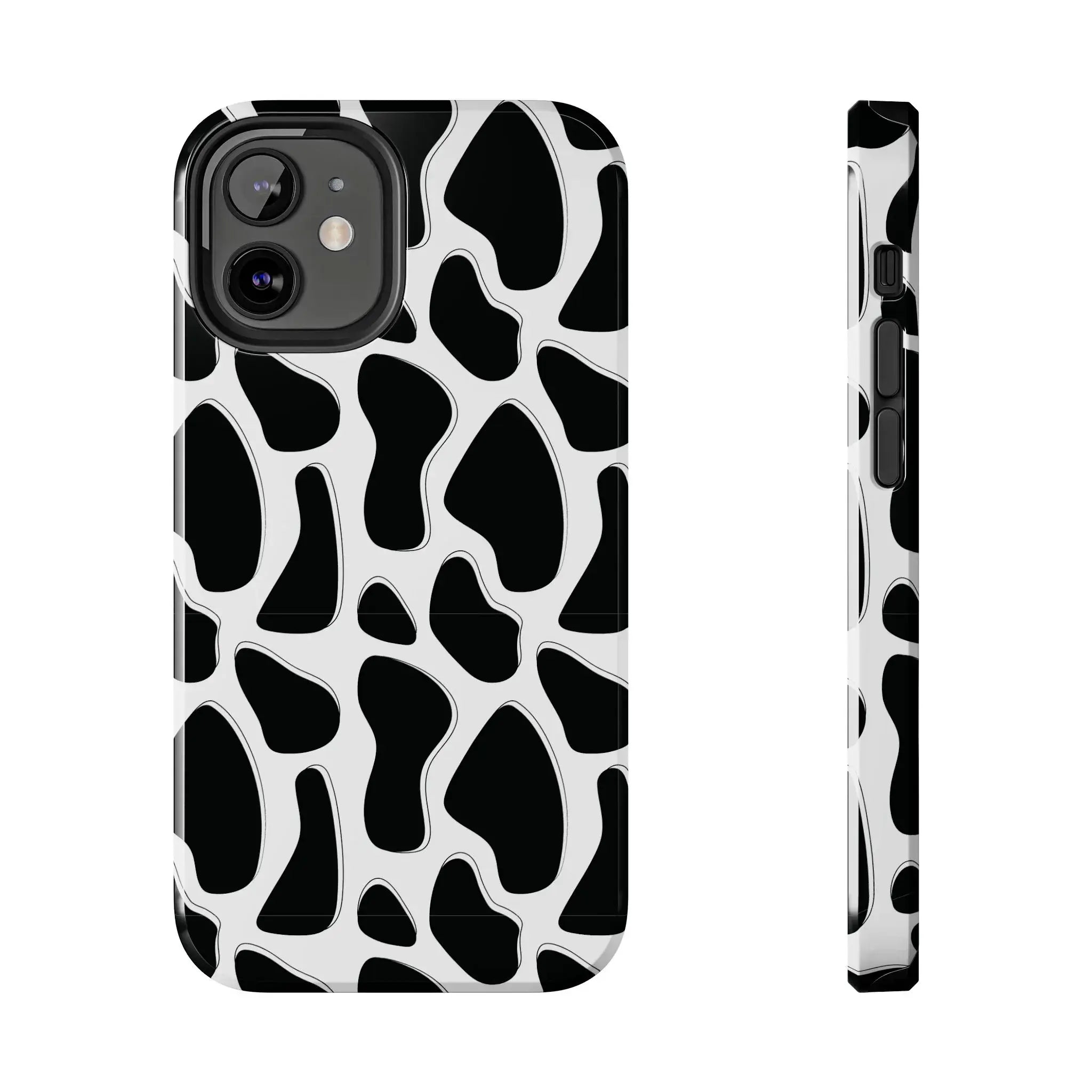 Spotted Animal Print Phone Case (Apple & Android) - Pink Sweetheart
