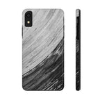 Black & Gray Phone Case (Apple & Android)