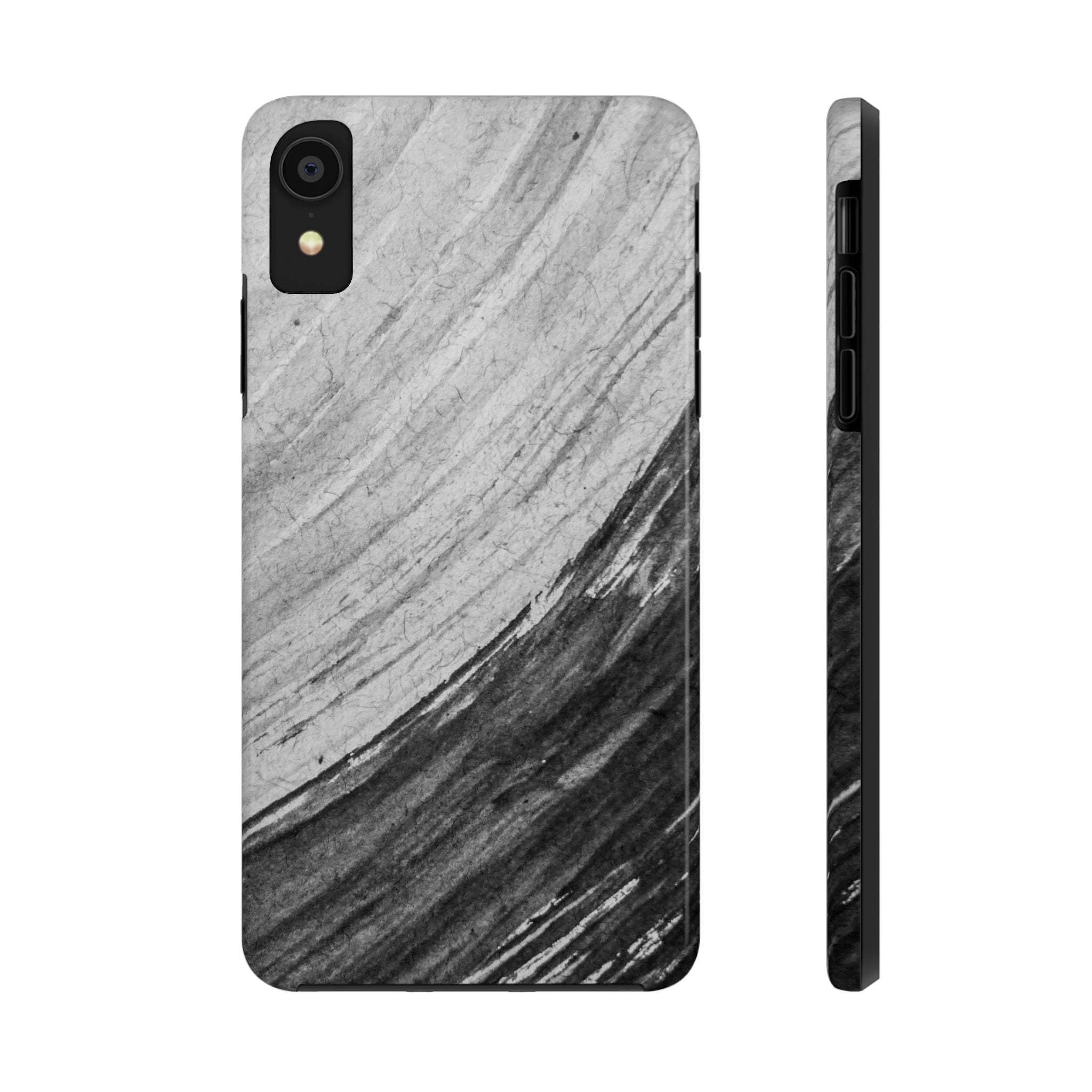 Black & Gray Phone Case (Apple & Android)