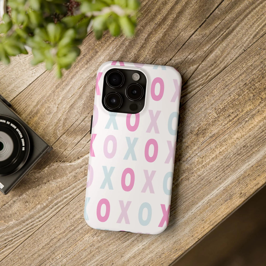 XOXO Phone Case (Apple & Android) - Pink Sweetheart