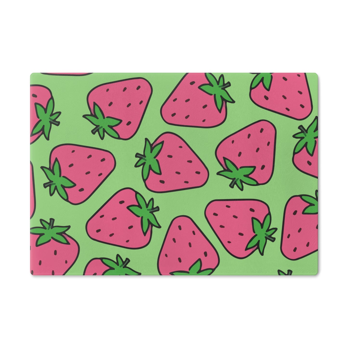 Strawberry Glass Cutting Board