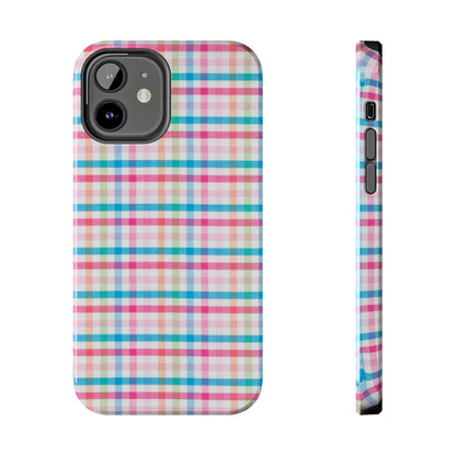 Checked Pattern Phone Case